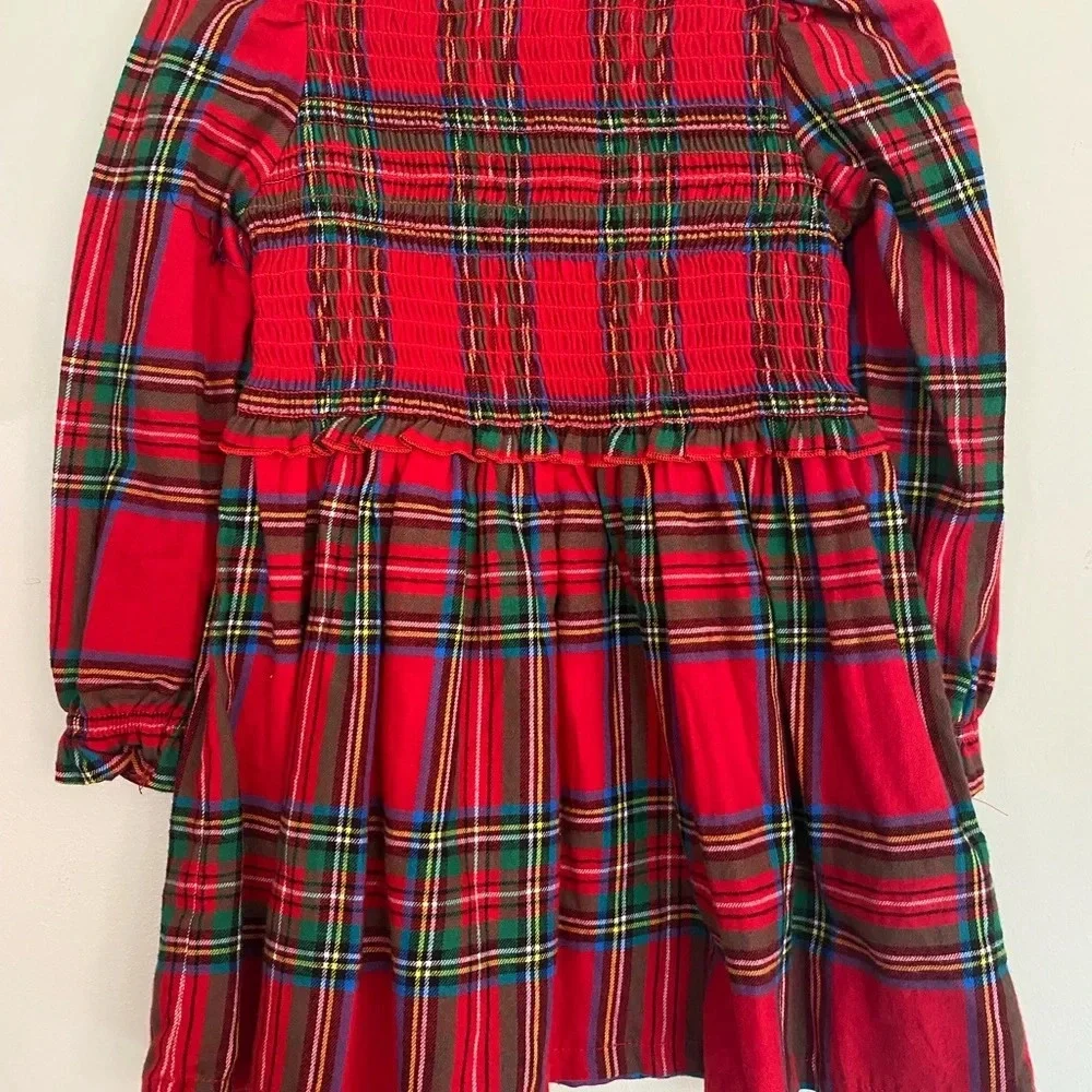Wonder Nation Smocked Holiday Dress